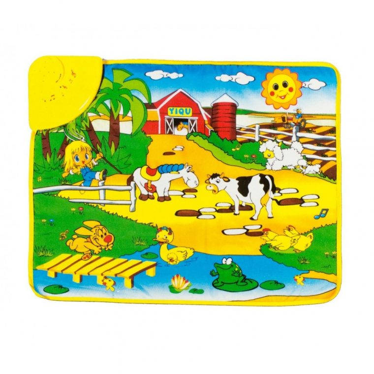 102194 Tapis Musical Jeu Interactif Pour Enfant Avec Mélodies Et Sons concernant Jeu Interactif Enfant