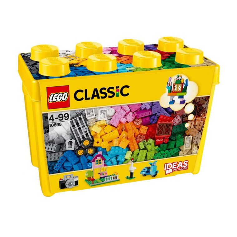 10698 Boîte De Briques Créatives Deluxe Lego Classic Lego destiné Casse Brique Enfant