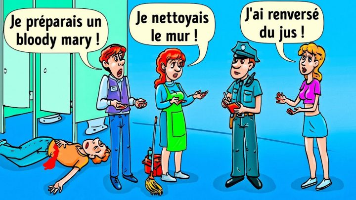 11 Énigmes Policières Et Jeux De Logique Pour Booster Les Pouvoirs De Ton  Cerveau à Je De Logique