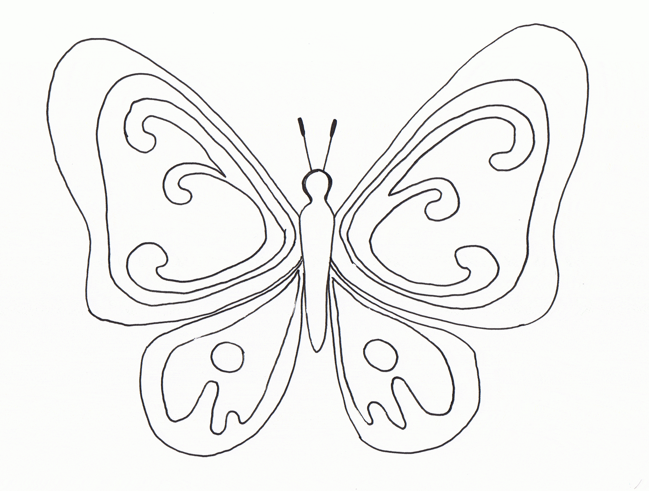 119 Dessins De Coloriage Papillon À Imprimer à Dessin A Imprimer Papillon Gratuit 