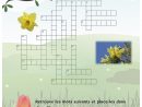 12 Jeux Gratuits À Imprimer Pour Le Printemps | Crossword tout Puzzle Gratuit Enfant