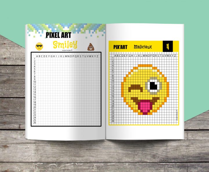 12 Modèles De Pixel Art Smiley À Télécharger Gratuitement avec Pixel A Colorier