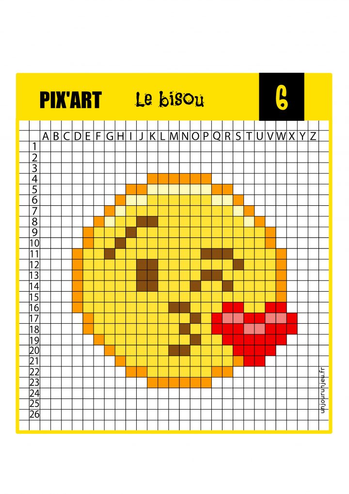 12 Modèles De Pixel Art Smiley À Télécharger Gratuitement encequiconcerne Pixel A Colorier