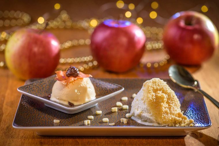 apple crumble weihnachtlich