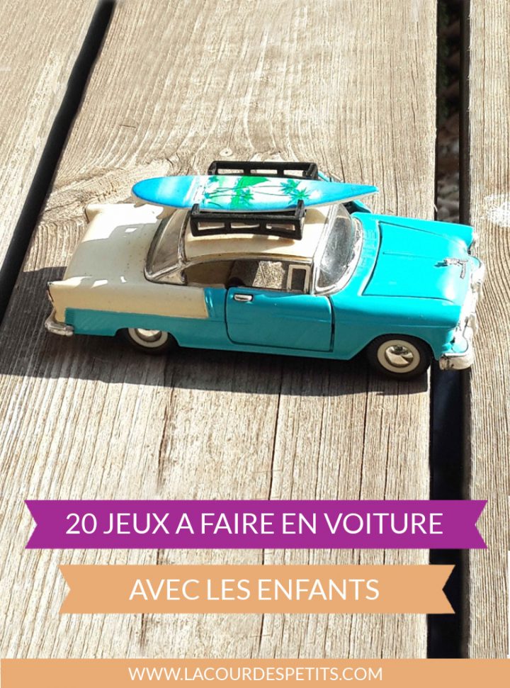 20 Jeux À Faire En Voiture Avec Les Enfants |La Cour Des Petits destiné Jeux De Voiture Jaune