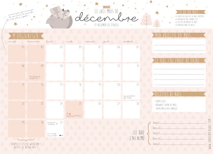 20 Superbes Modèles De Planning Gratuits À Télécharger – Canva à Calendrier Des Anniversaires À Imprimer