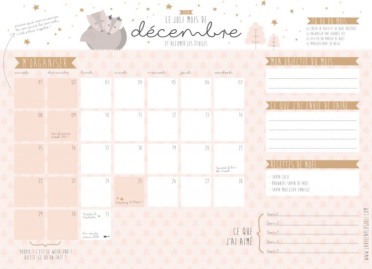 20 Superbes Modèles De Planning Gratuits À Télécharger – Canva dedans Calendrier En Ligne Gratuit A Imprimer