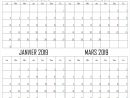 2018 Calendrier Archives - Imprimer Calendrier 2018 intérieur Calendrier Mensuel 2018 À Imprimer