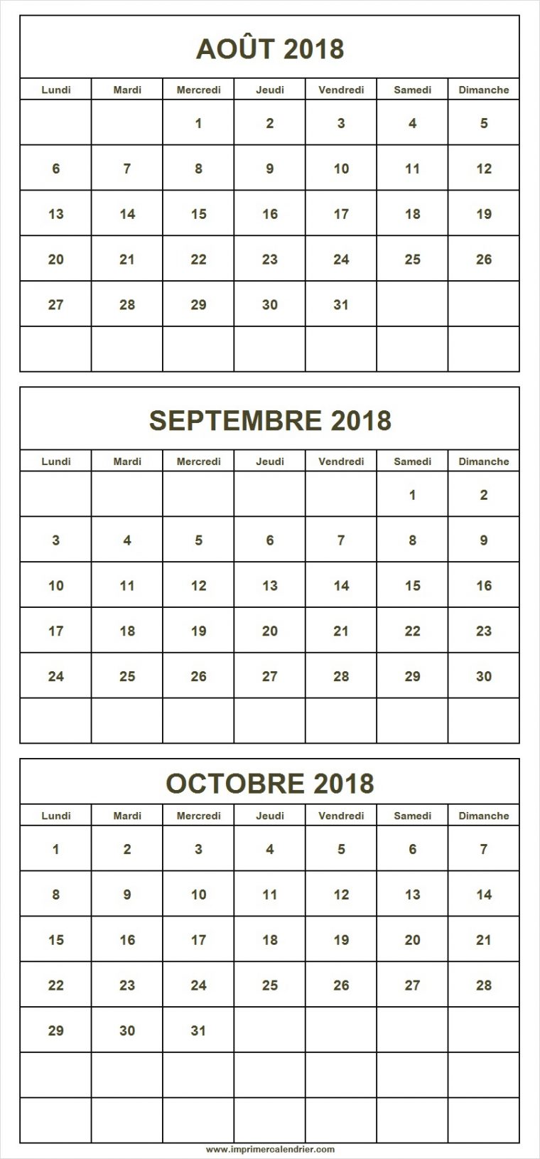 2018 Calendrier Archives – Page 7 Of 7 – Imprimer Calendrier encequiconcerne Calendrier 2018 À Imprimer Pdf