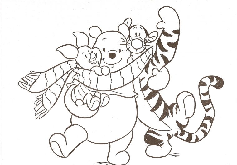 237 Dessins De Coloriage Winnie L'ourson À Imprimer dedans Ourson A Colorier Et Imprimer