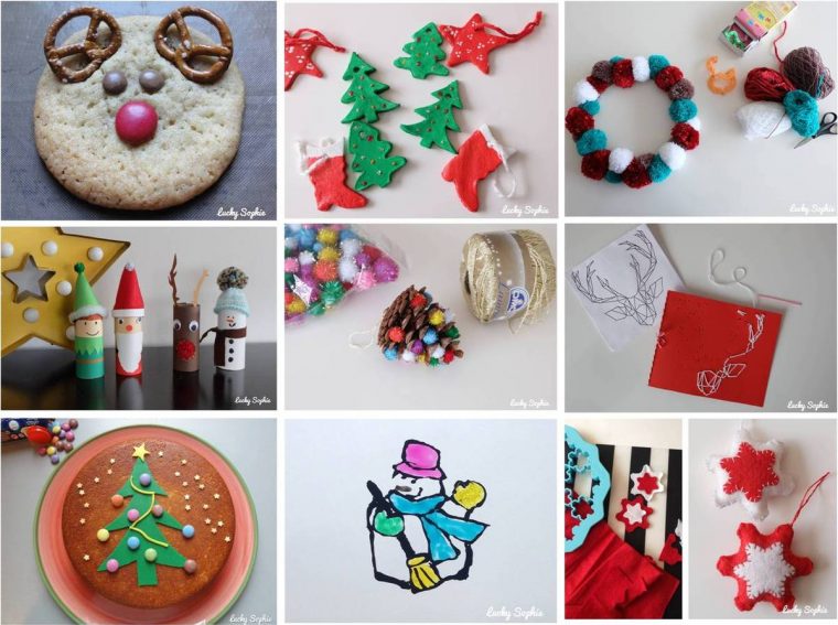 24 Activités Créatives De Noël Avec Les Enfants Diy – Lucky avec Activité Fille 6 Ans