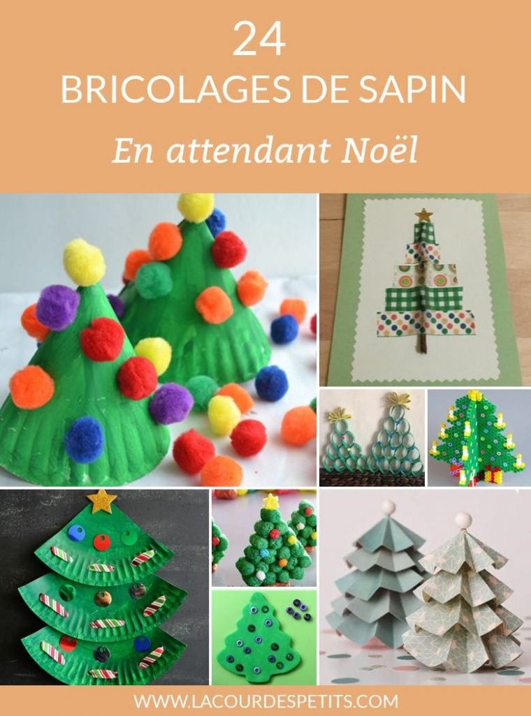 24 Activités Manuelles De Noël Autour Du Sapin | Décoration à Activité Manuelle Noel En Creche