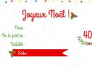25 Charmant Modele Carte Cadeau Noel serapportantà Carte Joyeux Noel À Imprimer