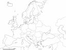 25 Images Carte Europe Vierge Capitales à Carte De L Europe Vierge