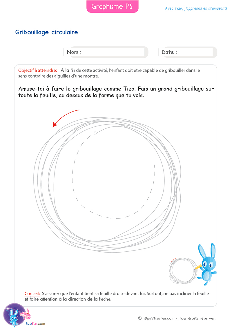 26 Fiches Graphisme Petite Section Maternelle – Cahald dedans Fiche Graphisme Maternelle