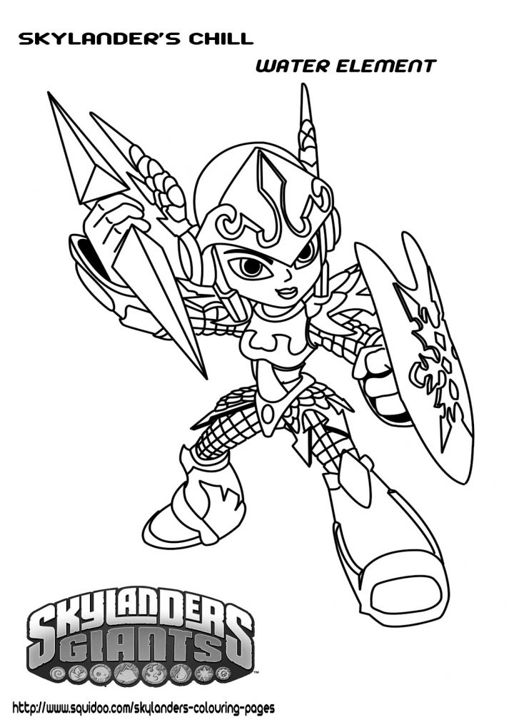 27 Dessins De Coloriage Skylanders À Imprimer encequiconcerne Dessin De Skylanders