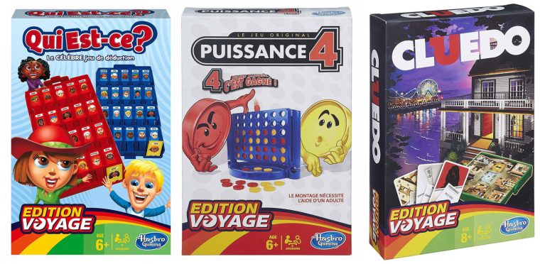 3 Jeux Edition Voyage : Cluedo, Puissance 4 Et Qui Est-Ce ? serapportantà Jeux Gratuit Puissance 4