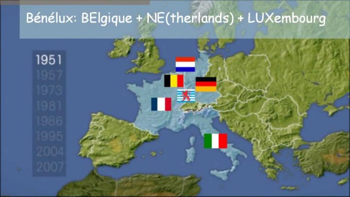 3° – L'ue, Une Union En Construction pour Carte Construction Européenne