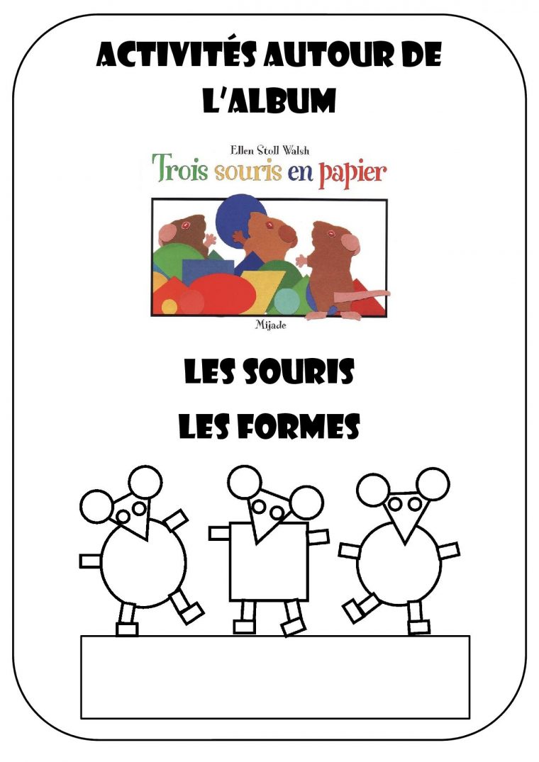 3 Souris En Papier – Chez Camille serapportantà Découpage Collage Maternelle À Imprimer