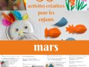 31 Activités Créatives Pour Mars Pour Les Enfants (Avec Une à Activité Fille 6 Ans