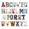 3D Pvc Majuscule Anglais Alphabet Lettre Autocollants Enfant avec Jeux De Lettres Enfants
