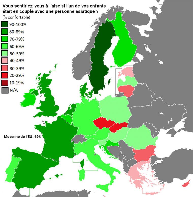 4 Cartes Qui Montrent Le Racisme En Europe destiné Carte Europe Enfant