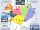 4 Cartes Touristiques D'islande Pour Ne Rien Manquer En 2020 destiné Carte France Avec Region