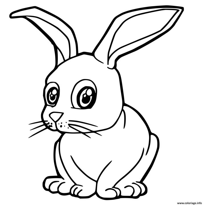 4570Book | Clipart Coloriage Lapin In Pack #5803 destiné Lapin Crétin À Colorier