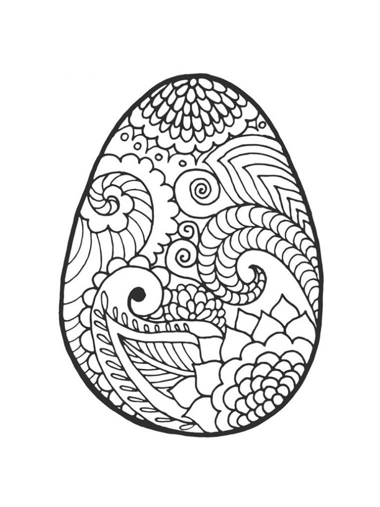 5 Beaux Coloriages De Pâques Pour Enfants & Adultes • • à Coloriage À Colorier Sur L Ordinateur Gratuit