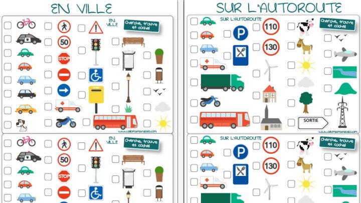 5 Jeux Éducatifs À Imprimer Pour Les Longs Trajets En concernant Activité A Imprimer 2 3 Ans