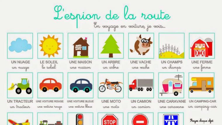 5 Jeux Éducatifs À Imprimer Pour Les Longs Trajets En destiné Jeu De Voiture Pour Fille Gratuit