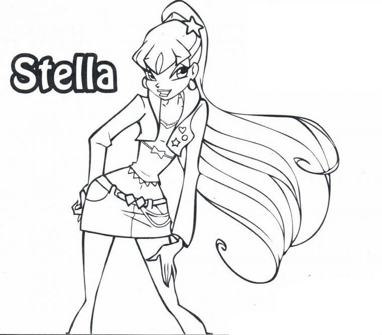 57 Dessins De Coloriage Winx Club À Imprimer dedans Image A Colorier Gratuit A Imprimer