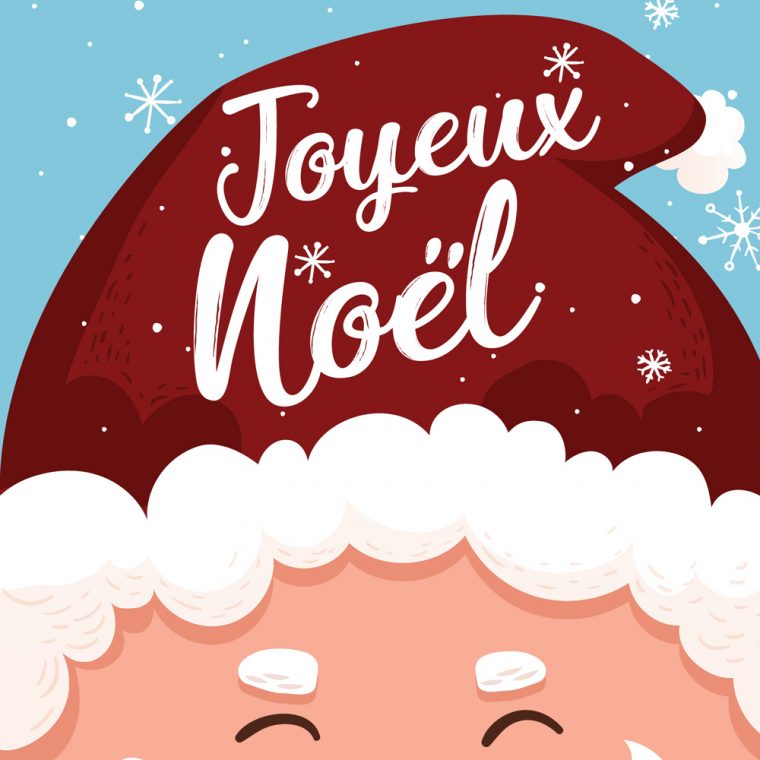 6 Cartes De Noël À Imprimer! – Je Cuisine avec Carte Joyeux Noel À Imprimer