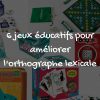 6 Jeux Éducatifs Pour Améliorer L'orthographe Lexicale concernant Jeu Educatif Ce2 Gratuit