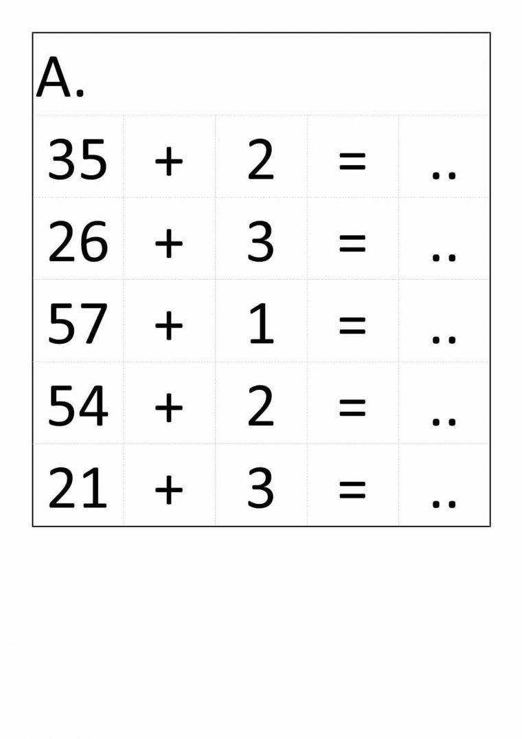 60 Exercices De Calcul Réfléchi Pour Cp Ou Ce1 à Exercice Grande Section En Ligne