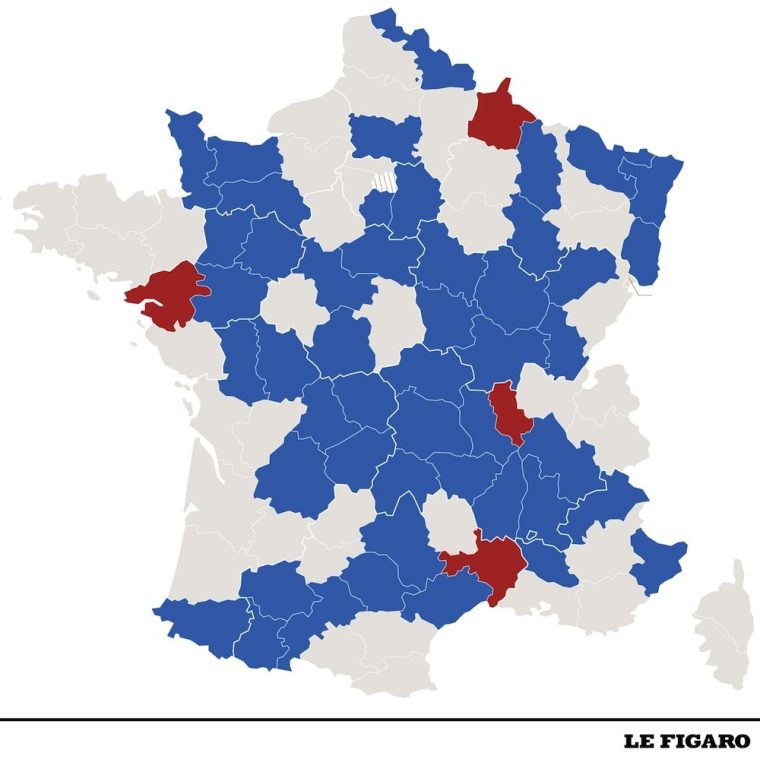 80 Km/h : Les Départements Désireux De Revenir Aux 90 Km/h avec Puzzle Des Départements Français