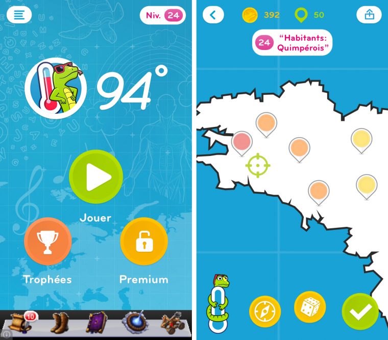 94 Degrés (94°) : Solution, Réponses Et Pins Illimités serapportantà 90 Degrés Jeux