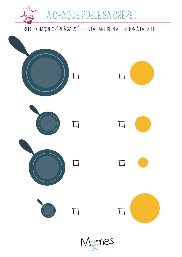 A Chaque Poêle Sa Crêpe – Momes concernant Jeux Pour Les Petit De 4 Ans