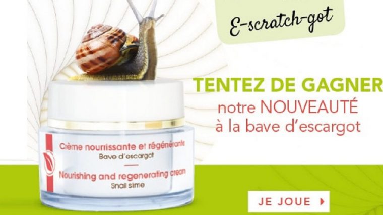 A Gagner : 10 Crèmes À La Bave D'escargot • Mes Échantillons encequiconcerne Jeux Gratuit Escargot