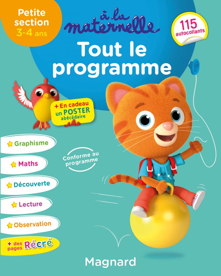 A La Maternelle, Tout Le Programme Ps | Magnard Parascolaire avec Livre Graphisme Maternelle