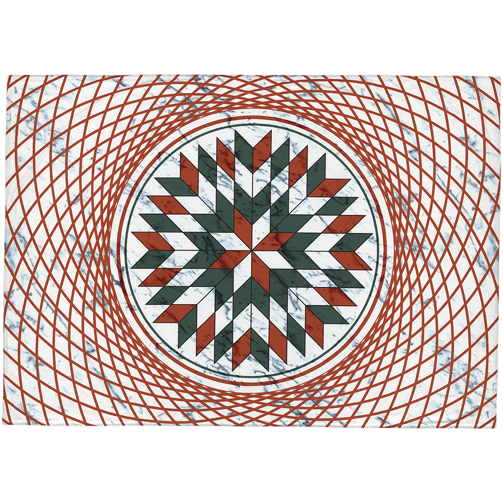 A Water-Repellent Polyester Inkjet Printed Carpet And Its &quot;rosace&quot; Pattern intérieur Image De Rosace