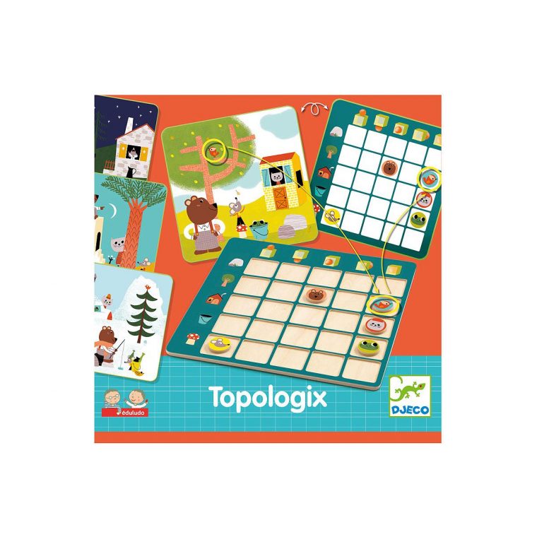 Abitare-Kids.lu | Jeu Éducatif Eduludo Topologix Djeco concernant Jeux Ludo Educatif