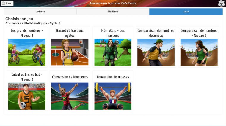 Abonnement Etablissement 1 An À La Plateforme De Jeux encequiconcerne Jeux Educatif En Ligne Gratuit