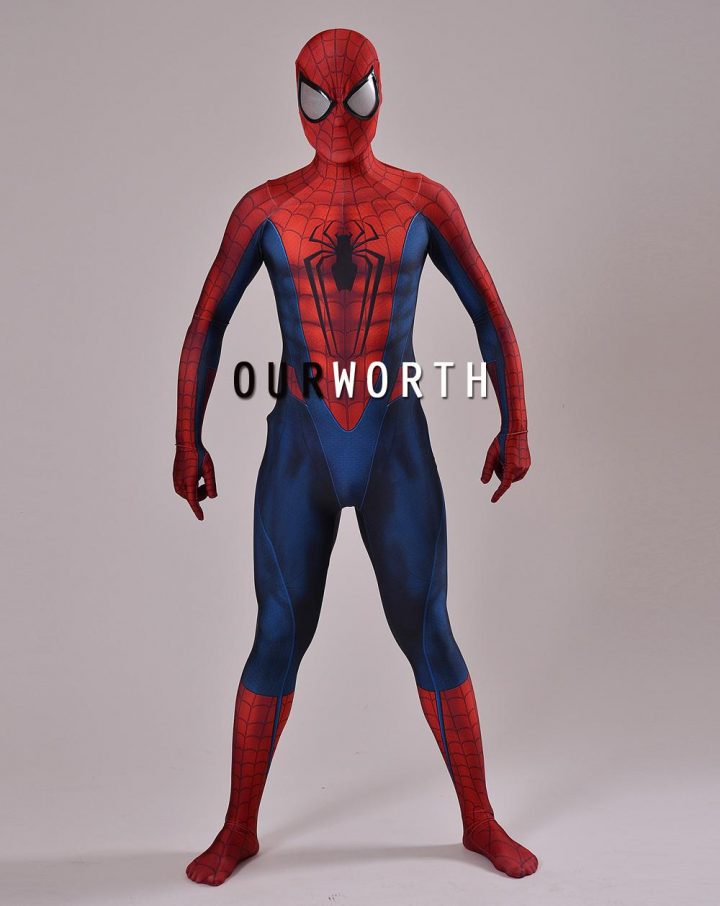 Acheter Costume Spider Man 3D Imprimer Spiderman Cosplay Costume Z  Costume Spandex Homme Costume Super Héros Comique Fait Sur Mesure De $69.82  Du avec Tete Spiderman A Imprimer