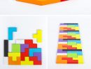 Acheter En Bois Tangram Casse Tête Puzzle Jouets Tetris Éducatifs Enfants  Bébé Enfant Jouet De $9.65 Du Cleanclear | Dhgate intérieur Tangram Enfant