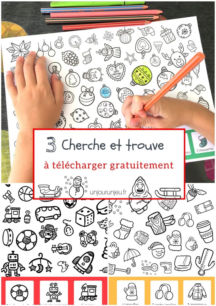 Activité À Imprimer Gratuitement : 3 Cherche Et Trouve De concernant Activité Primaire A Imprimer