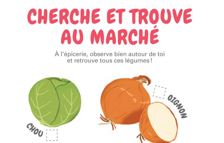 Activité De La Semaine – Jeux À L'épicerie | Fondation Olo intérieur Activité A Imprimer 2 3 Ans