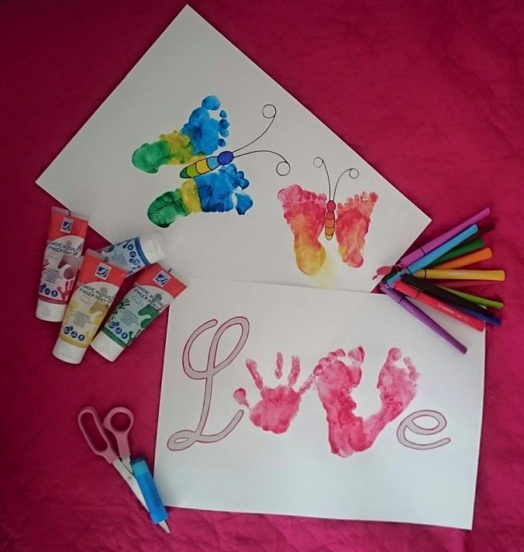 Activité Manuelle De Peinture Saint Valentin Ou Fête Des tout Activité Manuel Pour Enfant