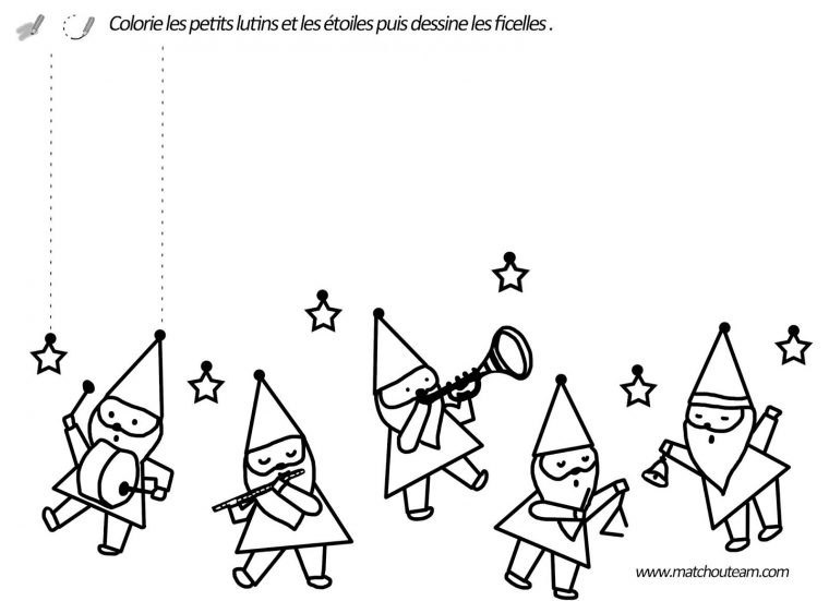 Activités À Imprimer Pour Noël | Coloriage Noel À Imprimer à Fiche Petite Section À Imprimer