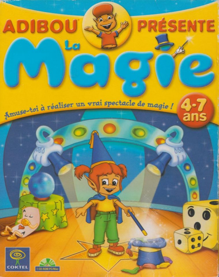 Adibou Présente La Magie For Windows (2000) Tech destiné Jeu Pc Adibou